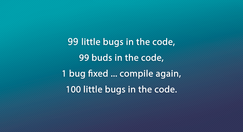 Bugs in the app - app development company Appus