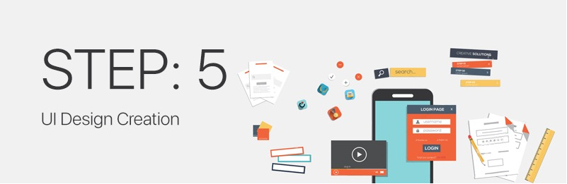 Step 5 for mobile app development company