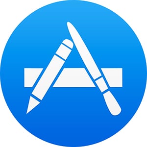 App Store logo.