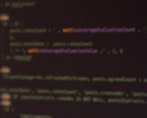 The picture of code