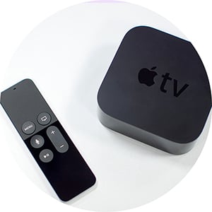 The picture of Apple TV