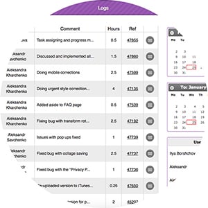 The image of Time-sheet.