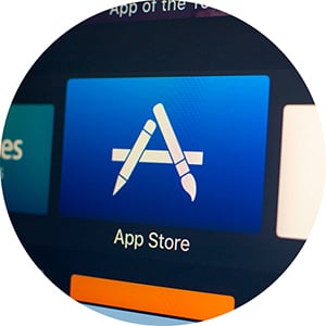 The image of App Store logo