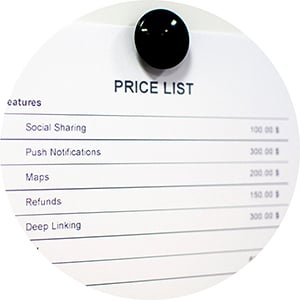 The picture of Price list