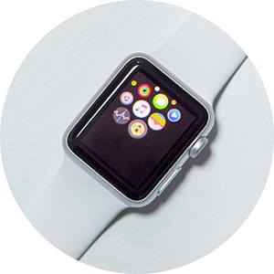 The image of Apple watch.